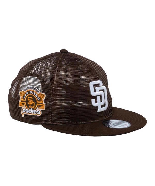 NEW ERA/ニューエラ 9FIFTY All Mesh サンディエゴ・パドレス バーントウッド 14109642 キャップ