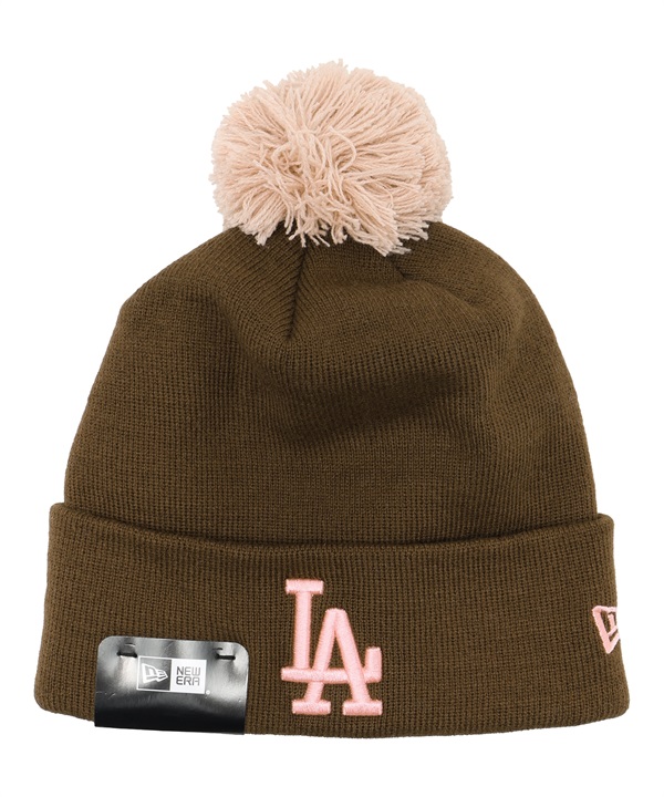 NEW ERA/ニューエラ POM PON KNIT LOSDOD BRN 14409935 ビーニー