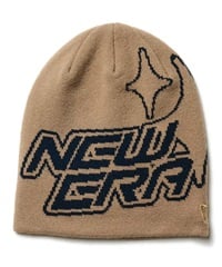 NEW ERA ニューエラ ビーニー ニットキャップ ニット帽 帽子 ベーシック ビーニー Sparkle Logo ベージュ 14312236(BGE-ONE)