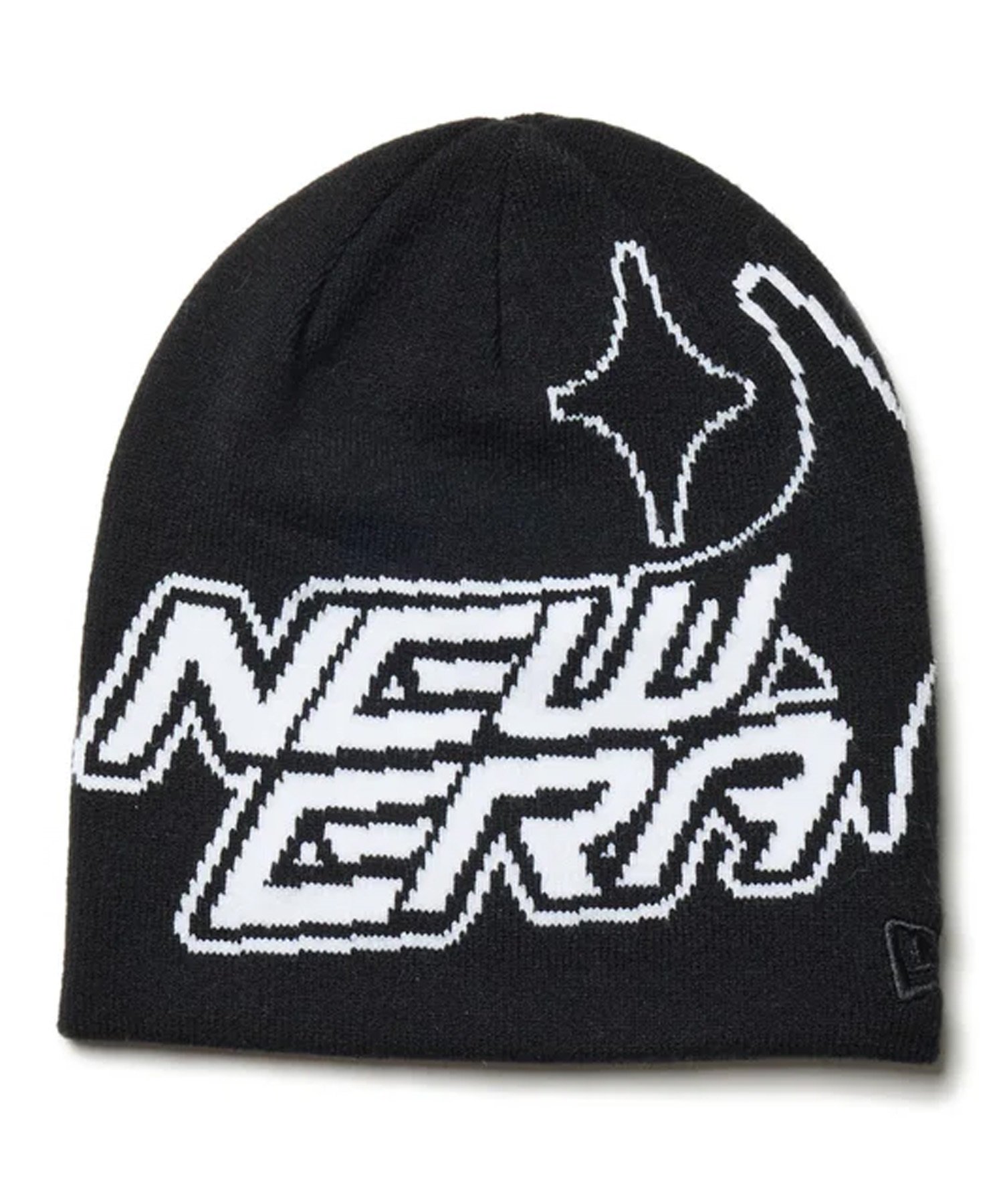 NEW ERA ニューエラ ビーニー ニットキャップ ニット帽 帽子 ベーシック ビーニー Sparkle Logo ブラック 14312235(BLK-ONE)