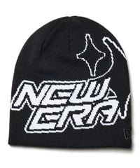 NEW ERA ニューエラ ビーニー ニットキャップ ニット帽 帽子 ベーシック ビーニー Sparkle Logo ブラック 14312235(BLK-ONE)