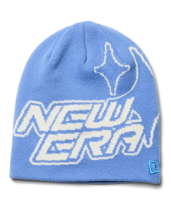 NEW ERA ニューエラ ビーニー ニットキャップ ニット帽 帽子 ベーシック ビーニー Sparkle Logo コペンブルー 14312234