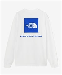 THE NORTH FACE ザ・ノース・フェイス 長袖 Tシャツ メンズ ロンT バックプリント ロングスリーブバックスクエアロゴティー NT82333(W2-S)