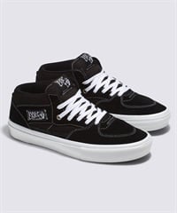 VANS バンズ シューズ スニーカー メンズ スケート ハーフキャブ Skate Half Cab VN0A5FCDY28(BK/WT-26.0cm)