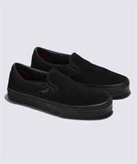 VANS バンズ シューズ スニーカー メンズ スケート スリッポン Skate Slip-On VN0A5FCABKA(BK/BK-26.0cm)