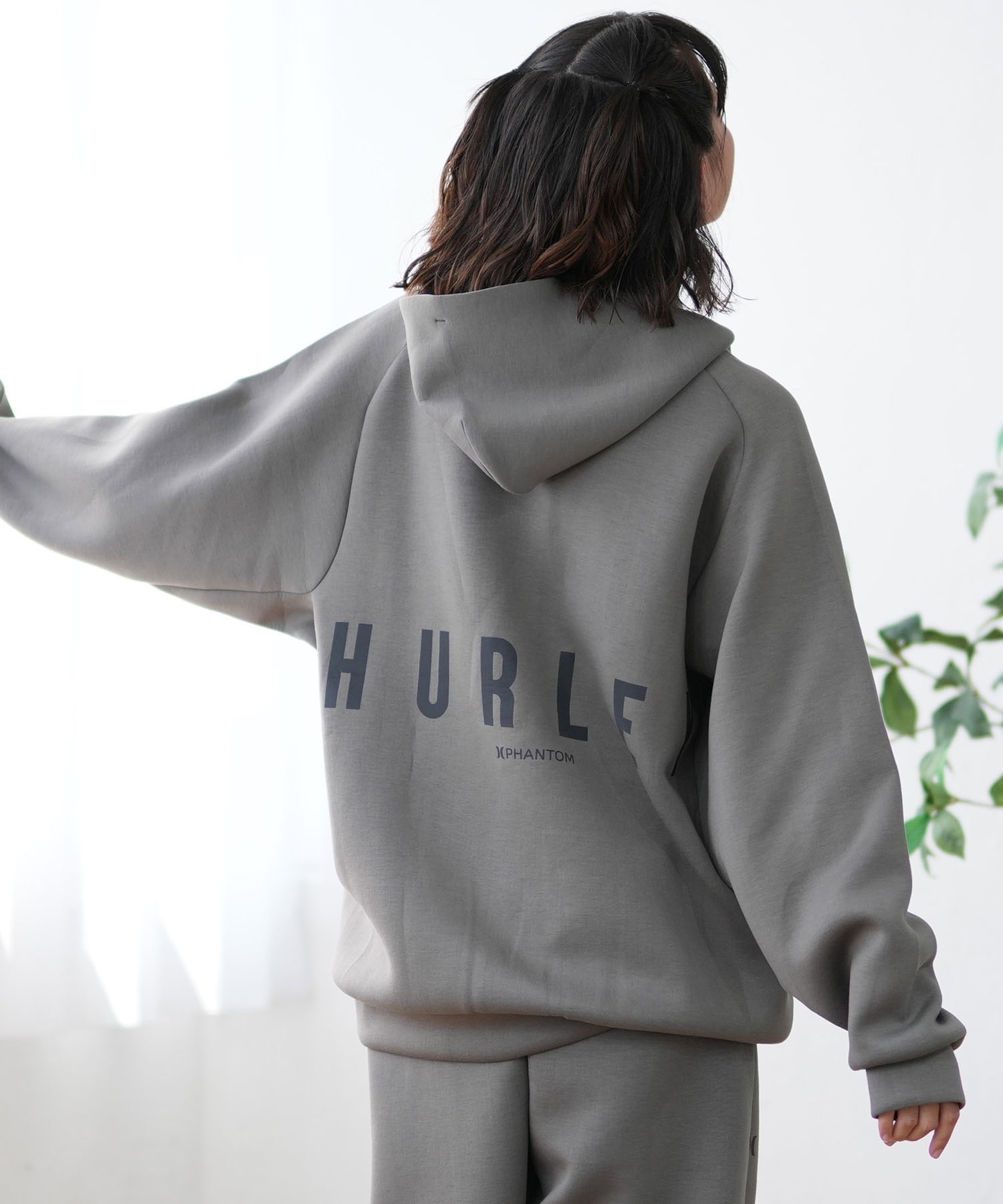 Hurley ハーレー パーカー レディース バックプリント セットアップ対応 WCFF242061(SKHK-S)