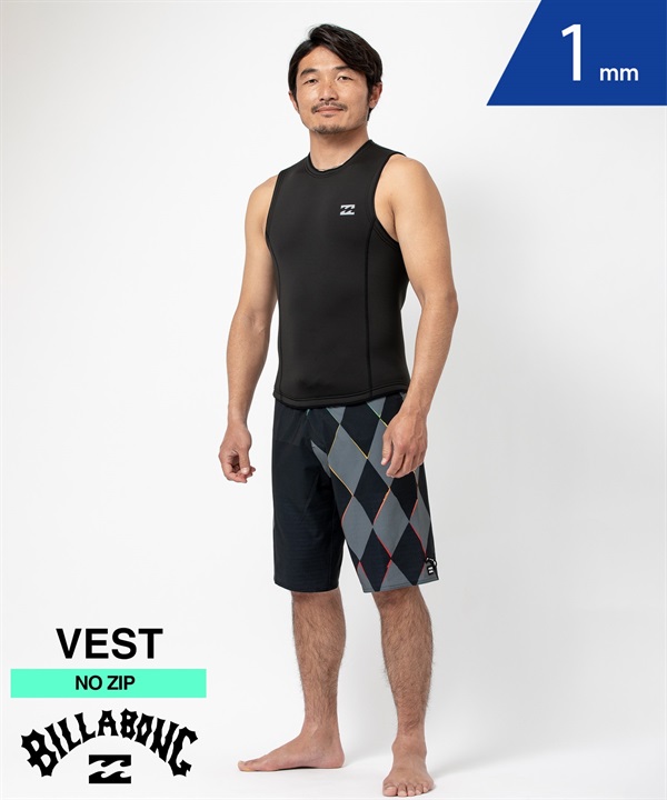 BILLABONG ビラボンVST NZ ABSOLUTE 2X2mm BE011-883 ウェットスーツ ベスト