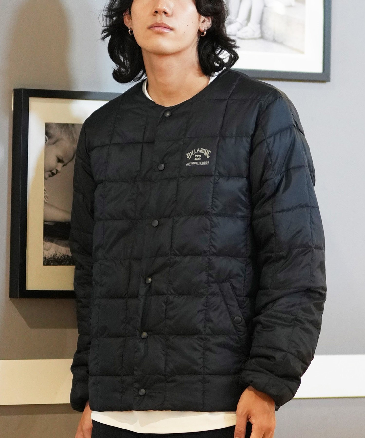 BILLABONG ビラボン アウター 中綿 メンズ ジャケット インナー ポケッタブル INNER PUFF JKT BE012-752(BLK-M)