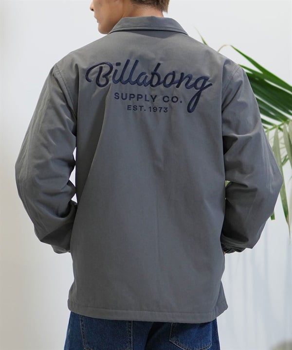 BILLABONG ビラボン アウター コーチジャケット メンズ バックロゴ 刺繍 BE012-750