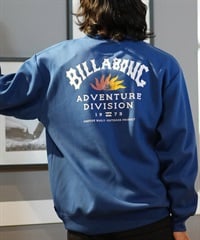 BILLABONG ビラボン トレーナー クルー メンズ スウェット バックプリント ビッグシルエット 裏起毛 ADIV LOGO CREW BE012-036(HTD-M)