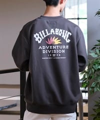 BILLABONG ビラボン トレーナー クルー メンズ スウェット バックプリント ビッグシルエット 裏起毛 ADIV LOGO CREW BE012-036(RAV-M)