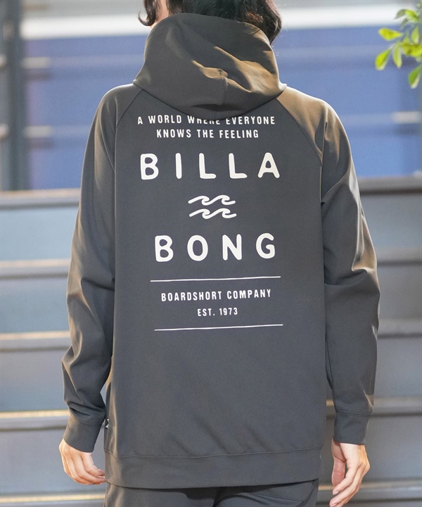 BILLABONG ビラボン パーカー プルオーバー メンズ バックプリント UVカット セットアップ対応 BE012-852