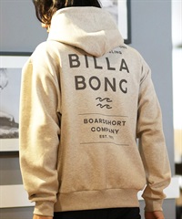 BILLABONG ビラボン パーカー プルオーバー メンズ スウェット フーディー バックプリント ストレッチ 撥水加工 セットアップ対応 BE012-022(OAT-M)