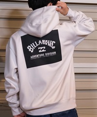 BILLABONG ビラボン パーカー プルオーバー メンズ バックプリント 裏起毛 撥水加工 ADIV LOGO HOOD BE012-011(FOG-M)