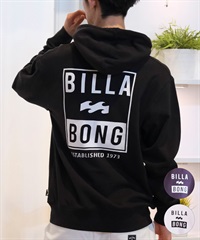 BILLABONG ビラボン パーカー プルオーバー メンズ バックプリント レギュラーフィット 裏毛 ADVISORY BE012-007