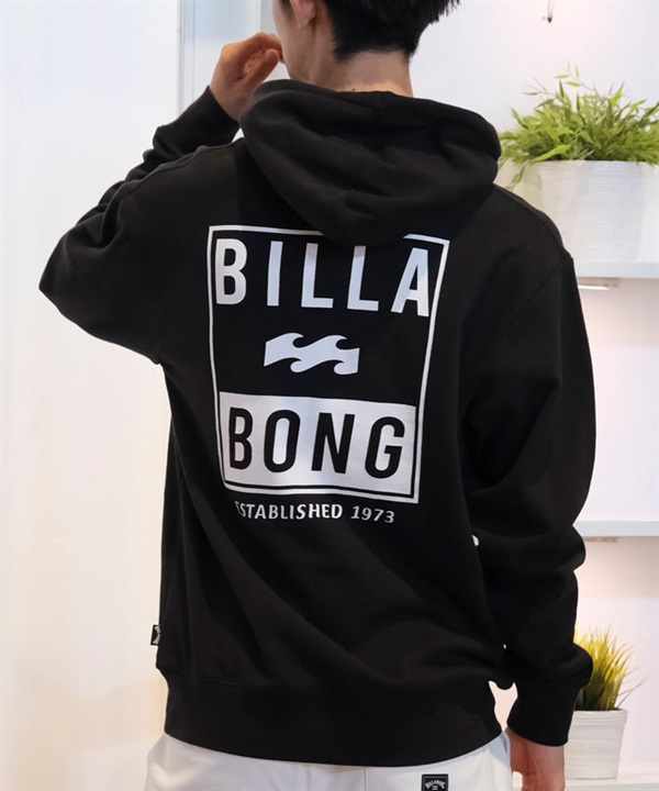 BILLABONG ビラボン パーカー プルオーバー メンズ バックプリント レギュラーフィット 裏毛 ADVISORY BE012-007