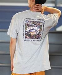 BILLABONG ビラボン 半袖 Tシャツ メンズ バックプリント レギュラーフィット ARCH SQUARE BE012-201(GRH-M)