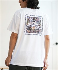 BILLABONG ビラボン 半袖 Tシャツ メンズ バックプリント レギュラーフィット ARCH SQUARE BE012-201(WHT-M)