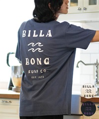 BILLABONG ビラボン 半袖 Tシャツ メンズ バックプリント レギュラーフィット ONE TIME BE012-200