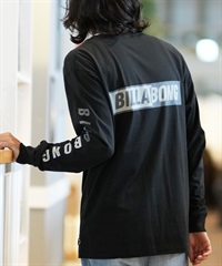 BILLABONG ビラボン 長袖 Tシャツ メンズ バックプリント スリーブロゴ レギュラーフィット BACK LOGO BE012-051