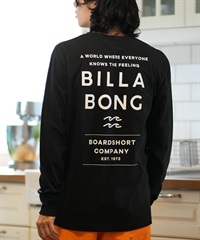 BILLABONG ビラボン 長袖 Tシャツ メンズ バックプリント レギュラーフィット DECAF BE012-050