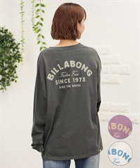 BILLABONG ビラボン 長袖 Tシャツ レディース ロンT バックプリント ルーズシルエット BE014-053