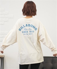 BILLABONG ビラボン 長袖 Tシャツ レディース ロンT バックプリント ルーズシルエット BE014-053