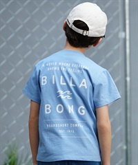 BILLABONG ビラボン Tシャツ キッズ 半袖 バックプリント 親子コーデ DECAF BE01E-201