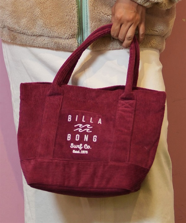 BILLABONG ビラボン トートバッグ CORDUROY MINI TOTE BE014-953