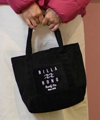 BILLABONG ビラボン トートバッグ CORDUROY MINI TOTE BE014-953(BLK-FREE)