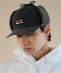 BILLABONG ビラボン キャップ 帽子 耳当て ボア 防寒 TRAPPER CAP トラッパーキャップ BE014-903(GRY-FREE)