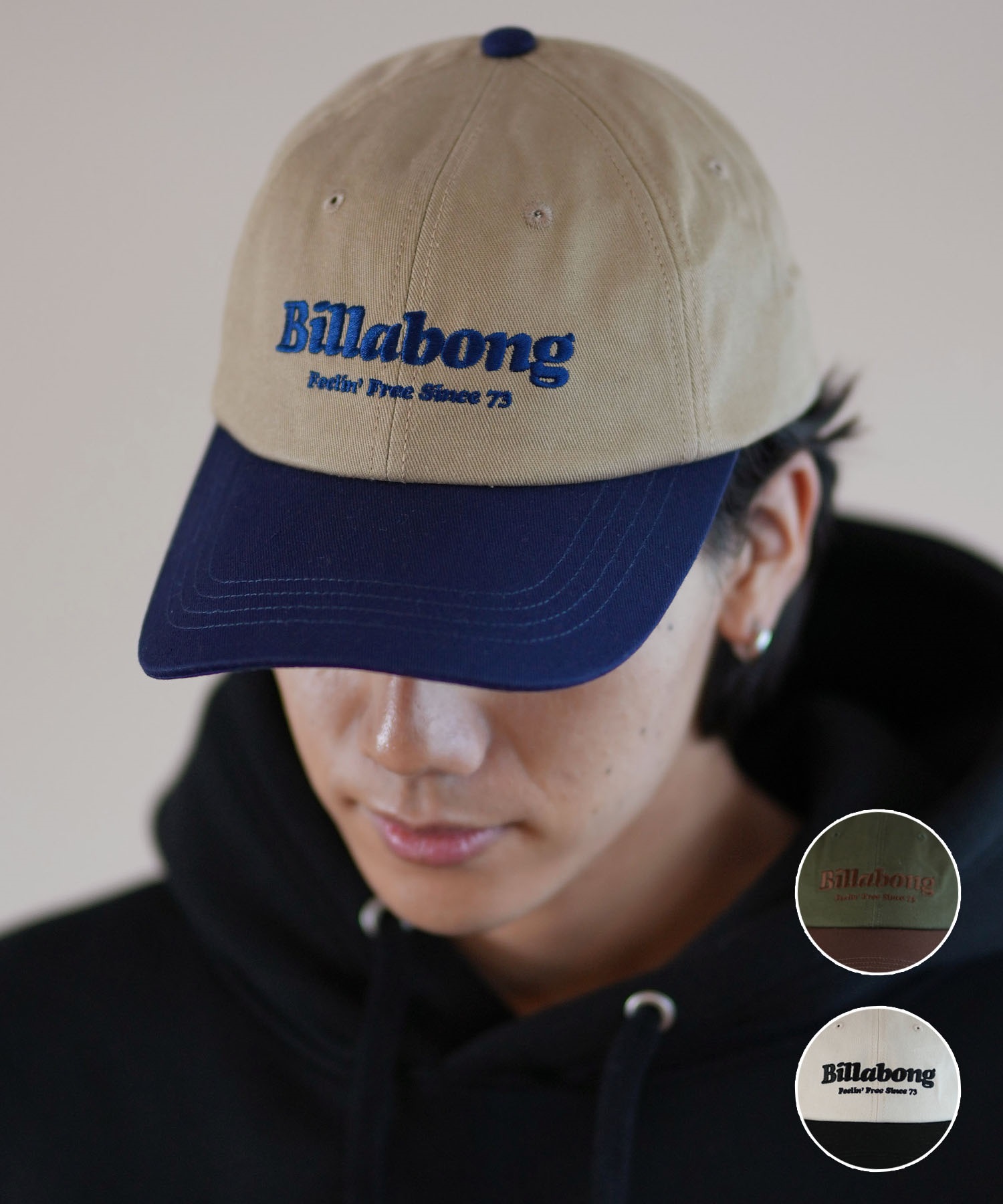 BILLABONG ビラボン キャップ DAD TWO TONE CAP BE014-901(ARM-FREE)