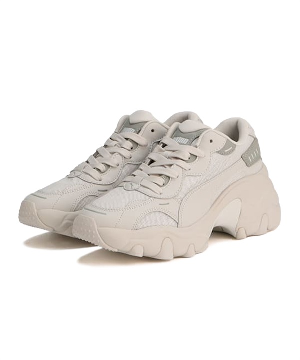 PUMA プーマ レディース スニーカー 厚底 PUMA PULSAR WEDGE WMS MESH パルサー ウエッジ MESH 399680