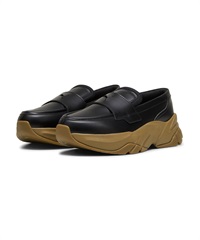 PUMA プーマ シューズ レディース スニーカー ローファー 厚底 PUMA LOAFYR ウィメンズ 397730(03-23.0cm)