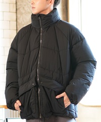 VOLCOM ボルコム アウター 中綿 メンズ パフジャケット モックネック 撥水 防汚 Maxstone 5K Jacket A1732401(BLK-S)