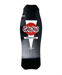 ■HOSOI ホソイ スケートボード デッキ オールドシェイプ 10.5inch O.G. HAMMERHEAD BLACK デッキテープ貼り付け対象外