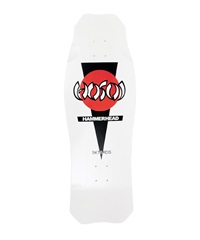 ■HOSOI ホソイ スケートボード デッキ オールドシェイプ 10.5inch O.G. HAMMERHEAD WHITE デッキテープ貼り付け対象外