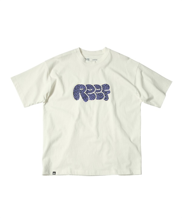 REEF リーフ 半袖 Tシャツ メンズ フロントロゴ RFTEM-M02 ムラサキスポーツ限定