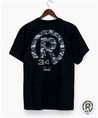 REAL B VOICE リアルビーボイス 半袖 Tシャツ メンズ バックプリント カモフラージュ RBV CAMOUFLAGE T-SHIRT 10451-11797