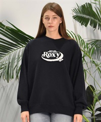 ROXY ロキシー トレーナー レディース スウェット ロゴ LONG JOURNEY プルオーバー RPO244604T(BLK-M)