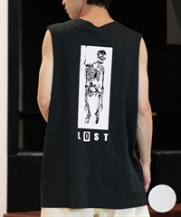 LOST ロスト タンクトップ メンズ フロントプリント バックプリント DRAINED TANK L24SS-AT ムラサキスポーツ限定