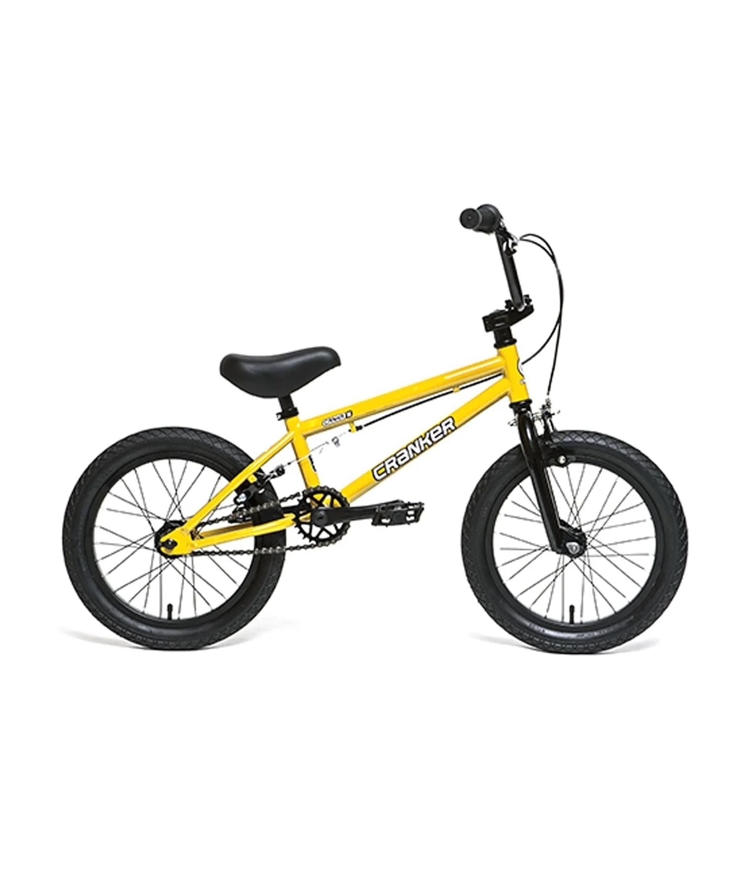 ☆キッズ バイク CRANKER KIDS クランカー キッズ 16インチ 自転車 BMX YE  ランニングバイク/バイク/ローラースケート/キックボード｜ムラサキスポーツオンラインストア 通販