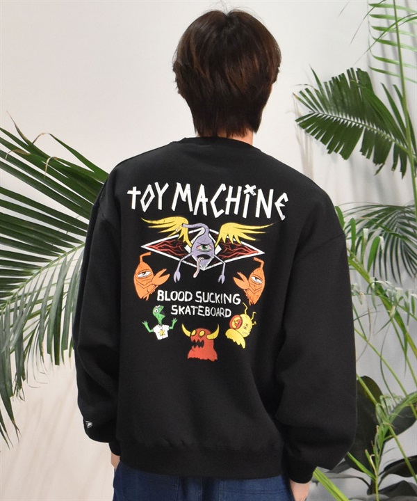 TOY MACHINE トイマシーン メンズ トレーナー WINGED SECT SWEAT ムラサキスポーツ限定 MTMFESW5