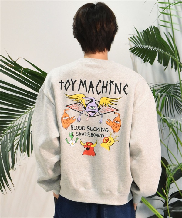 TOY MACHINE トイマシーン メンズ トレーナー WINGED SECT SWEAT ムラサキスポーツ限定 MTMFESW5