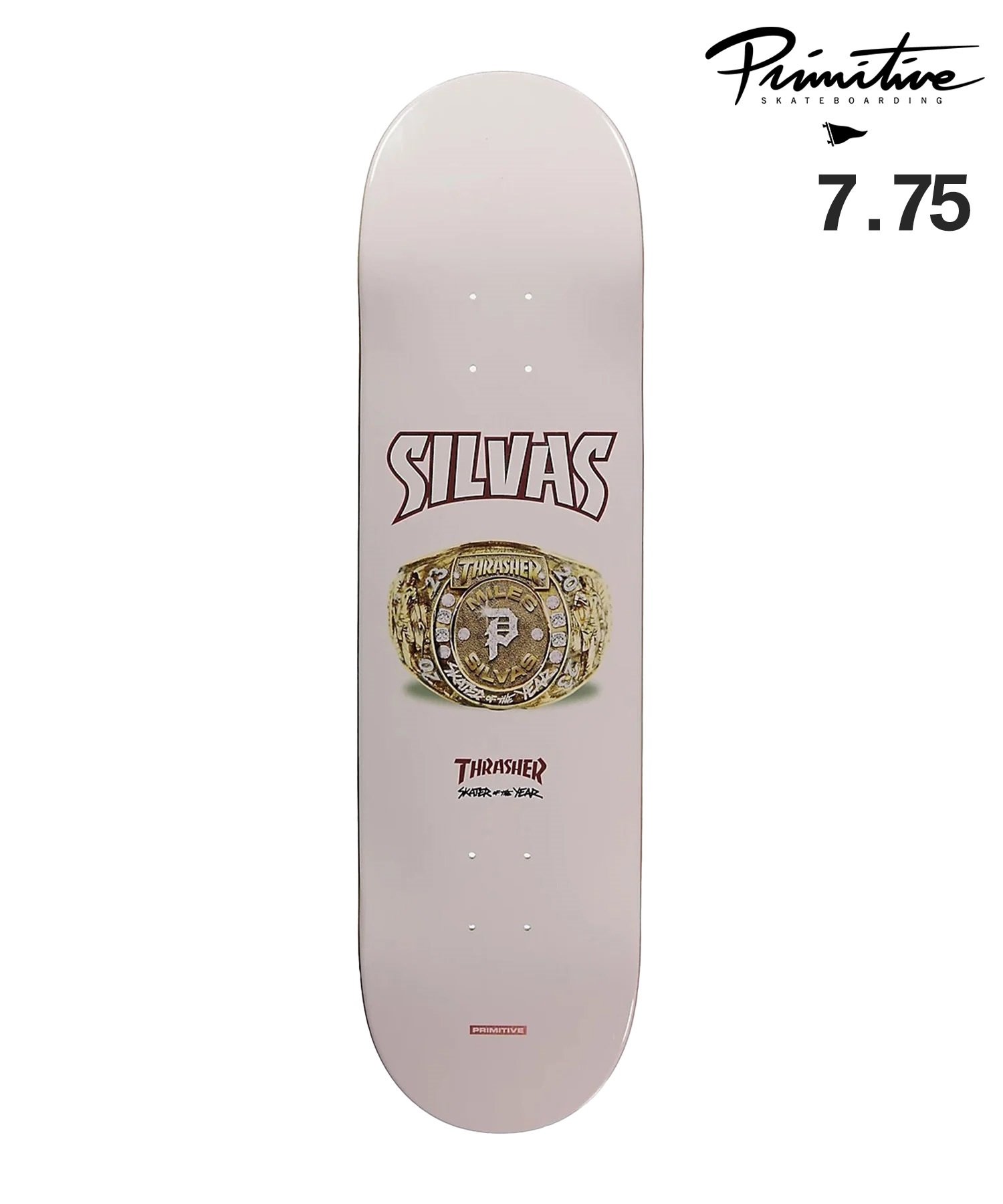 ☆PRIMITIVE プリミティブ スケートボード デッキ 7.75inch SILVAS SOTY DECK スケートボード デッキ｜ムラサキスポーツオンラインストア  通販