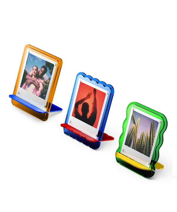 Polaroid ポラロイド フォトフレーム Polaroid Acrylic Photo Frame 3-Pack 006367