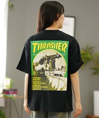 Manhattan Portage マンハッタンポーテージ 半袖 Tシャツ レディース THRASHERコラボ オーバーサイズ MP-M584