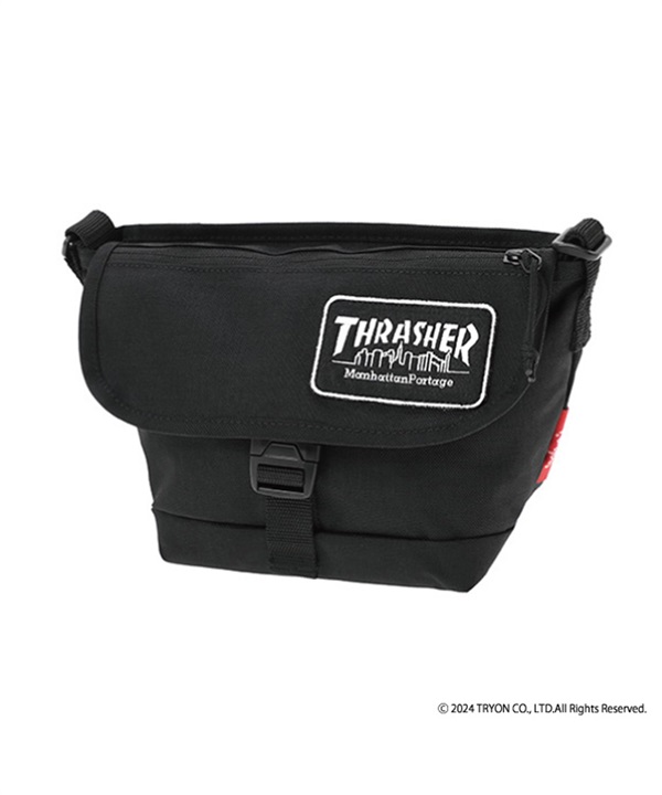 Manhattan Portage マンハッタンポーテージ ショルダーバッグ THRASHERコラボレーション Nylon Messenger Bag MP1603FZPEPTH