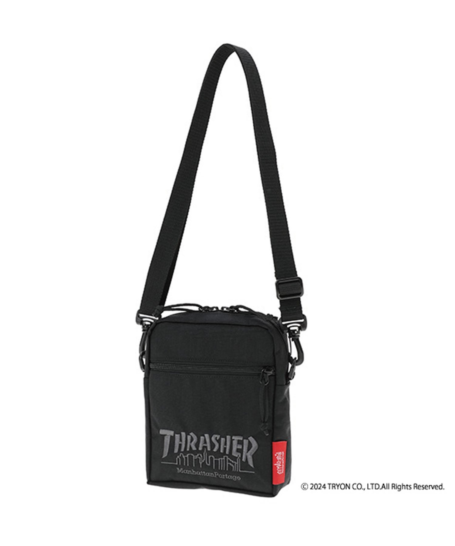 Manhattan Portage マンハッタンポーテージ ショルダーバッグ THRASHERコラボレーション City Light Bag MP1403PLTH(BLACK-FREE)