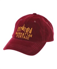 Manhattan Portage マンハッタンポーテージ キャップ 帽子 フリーサイズ Hand Like Stitch 6P Cap MP293(RED-FREE)